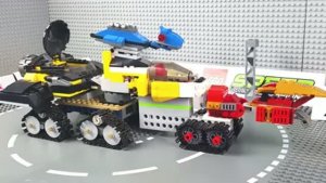 Лего Экспериментальные полицейские машины и грузовики LEGO Видео детям