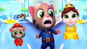 МОЙ ГОВОРЯЩИЙ ТОМ  БЕГ ЗА ЗОЛОТОМ #91 МУЛЬТИК ПРО КОТИКОВ  мультик игра #УШАСТИК KIDS