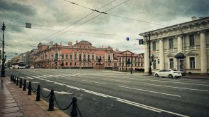 6 утра на Невском проспекте