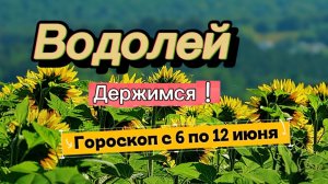 ВОДОЛЕЙ _ ГОРОСКОП 💕  с 6 по 12 июля ‼️ #гадание #таро #раскладтаро
