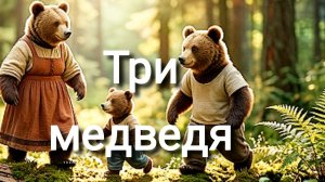 «ТРИ МЕДВЕДЯ « РУССКАЯ НАРОДНАЯ СКАЗКА ✨☄️