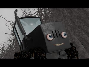 ЧЁРНЫЙ ТРАКТОР ЕДЕТ И ПОЁТ (3D-ПАРОДИЯ)