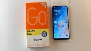 Распаковка Tecno Spark Go 2 за 55$(4400 рублей) Лучший бюджетный смартфон до 5000 рублей