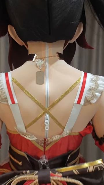 Кигуруми-косплэй Искры, вид сзади.) #kigurumi #kigurumimask #cosplay #honkaistarrail #sparkle смотреть онлайн
