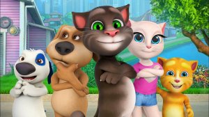 Говорящий Том! ПОМЯУКАЕМ! The Talking Tom