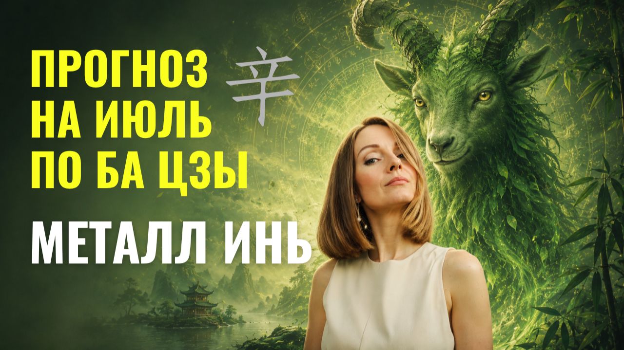 Июль 2026: Металл Инь входит в месяц денег — но есть нюанс. Прогноз по китайской астрологии Ба Цзы
