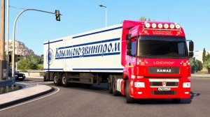 702 / ETS2 1.58 / Камаз-65206 / В поисках груза по Греческим островам.