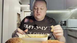 Солянка с краковской колбасой мукбанг