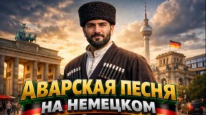 АВАРСКАЯ ПЕСНЯ НА НЕМЕЦКОМ ЯЗЫКЕ
