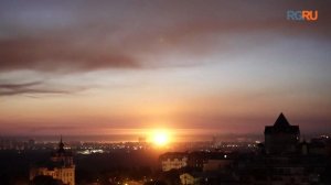 В Сети появилось видео ночной массированной атаки РФ на Киев