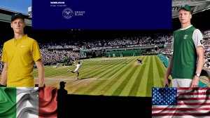3/07 ⏰17:00 (1) 🇮🇹Янник Синнер - 🇺🇸Дженсон Бруксби/ 🏆Grand Slam 🇬🇧Уимблдон.3-й круг