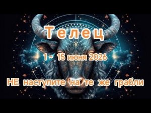 ТЕЛЕЦ✨🌿1 - 15 июня 2026✨🌿Тароскоп 🌿