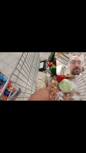 на закупке продуктов
