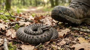 ГАДЮКА — САМЫЙ НЕЗАМЕТНЫЙ ХИЩНИК РЯДОМ С ЧЕЛОВЕКОМ! 😱🐍