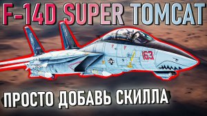 F-14D Super Tomcat премиум-самолет не для всех в War Thunder. Обзор