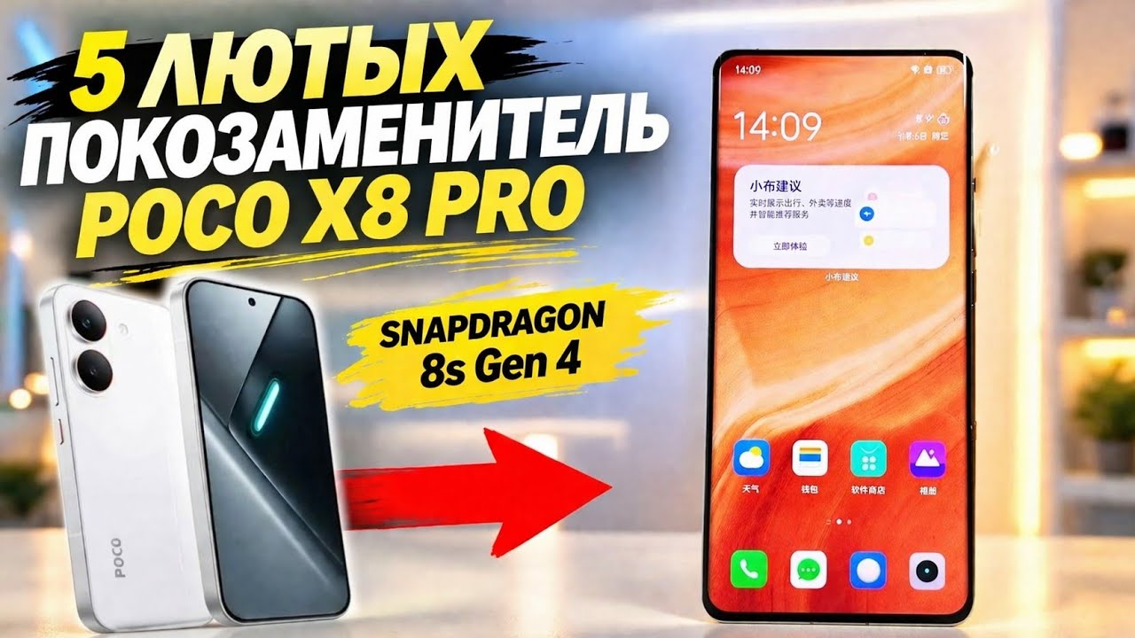 ОТ ЭТИХ АЛЬТЕРНАТИВ POCO X8 PRO ТЫ ЗАКАЧАЕШСЯ