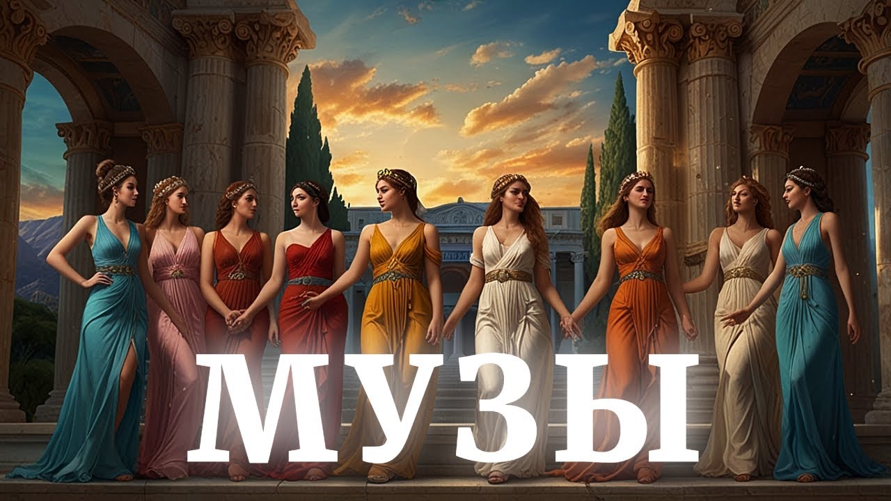 Богини Вдохновения - 9 муз греческой мифологии смотреть онлайн