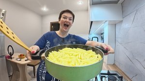 СЧАСТЛИВЫЙ муж нужен и САМОЙ, ФИГ вам подписчицы) Пересадили наши РАСТИШКИ! ПРАВИЛЬНАЯ жарёха, ужин