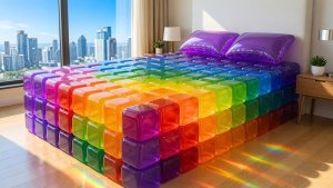 Сможете ли вы выбрать самую уютную кровать? 🛏️☁️💫 | Идеальная комната мечты с АСМР от ИИ