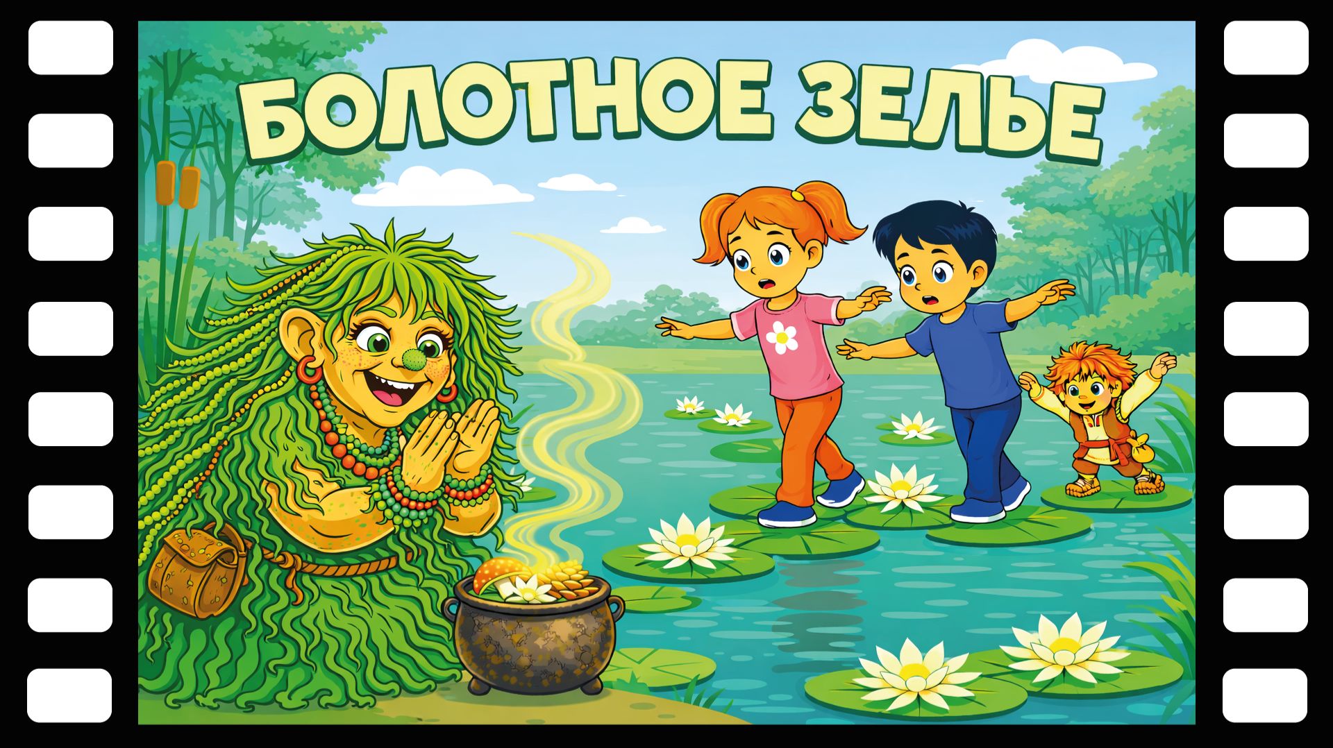 Болотное зелье | Мультик-сказка для детей | Сказки ТракТЫРишкИ