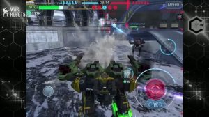 Итальянский Клан +39 против Рандома! War Robots Clan Wars & Behemoth 4 KanG dae МК2!