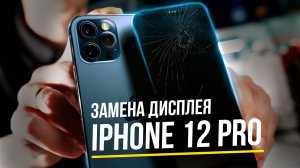 Замена дисплея на iPhone 12 Pro без ошибки