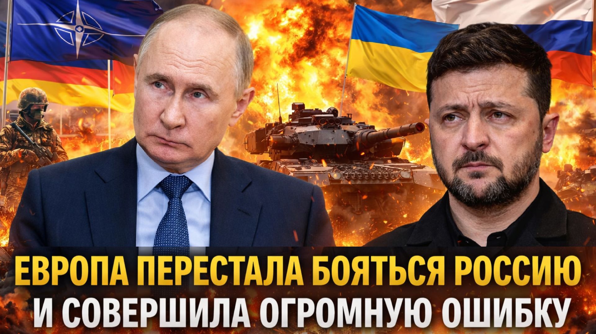 "Европа больше не боится Москвы и зря! Молчание Путина в Европе поняли неправильно! Их ждет ответ!" смотреть онлайн