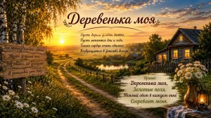 **🌾 «Деревенька моя» — народно-эстрадная песня о любви к родной земле**