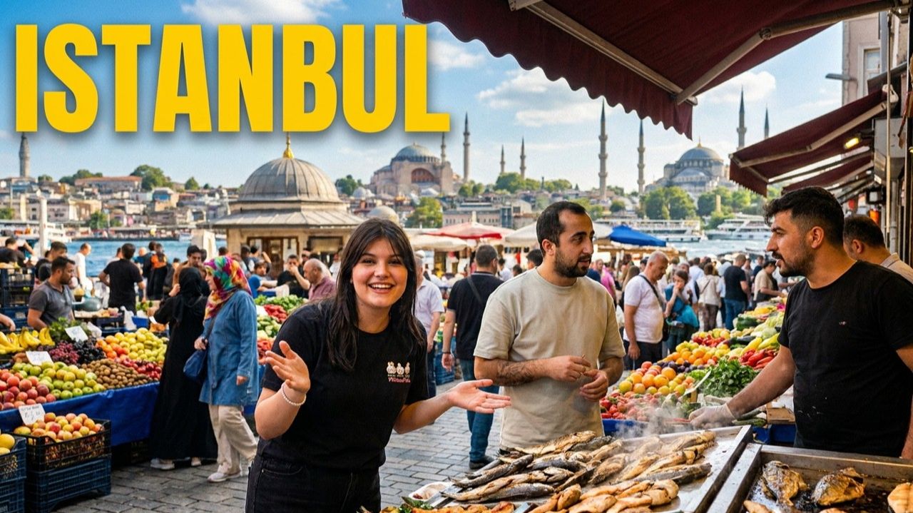 Стамбул, Турция 🇹🇷 | Главные достопримечательности, шумные базары и живописные водные пути.