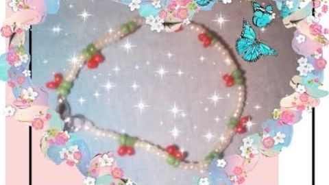 как сделать браслет вишня из бисера 🦋🍒