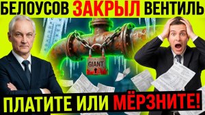 «ДЕНЬГИ ВПЕРЁД ИЛИ ЗАМЕРЗНЕТЕ!» — БЕЛОУСОВ ВКЛЮЧИЛ АВАНСОВЫЙ РЕЖИМ ДЛЯ МОЛДОВЫ