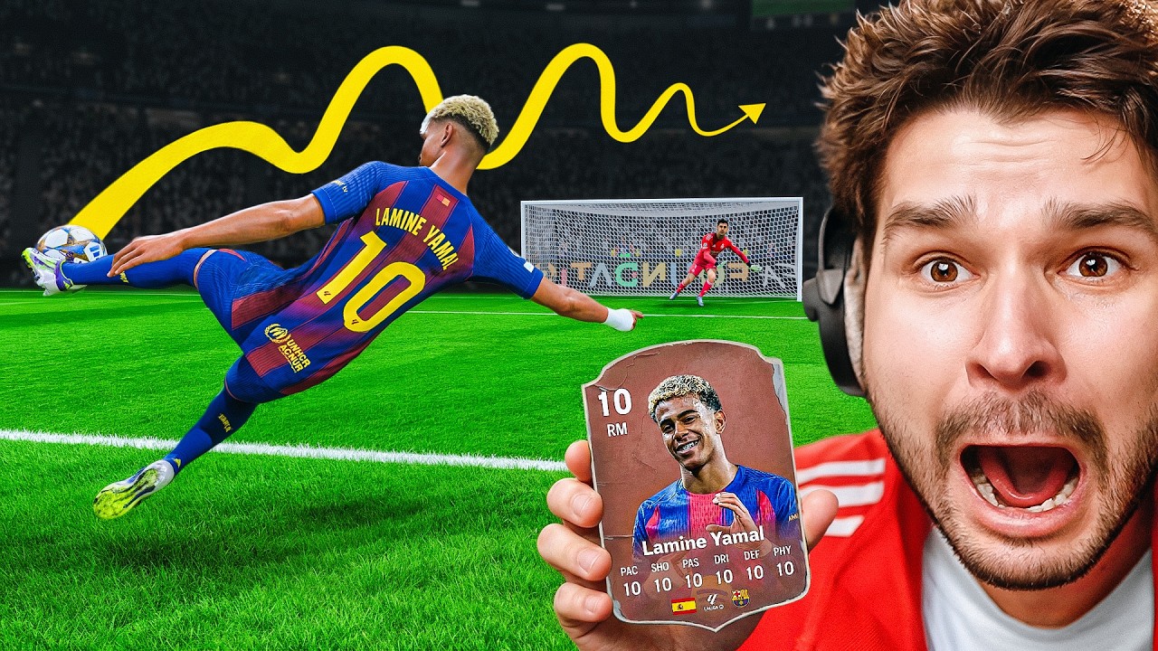 Лига Чемпионов... но Рейтинг Игрока = Номер На Футболке!! (EA Sports FC 26)