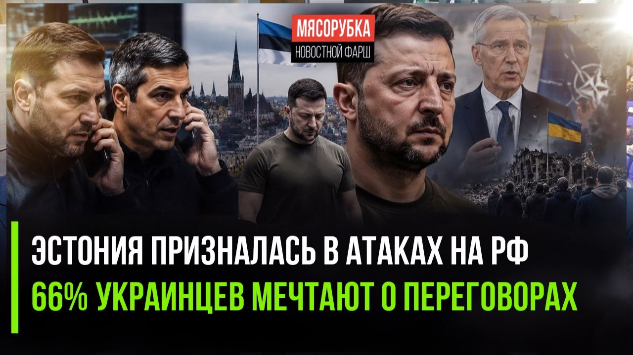 Пранкеры вынудили Эстонию признать страшное! Украина согласна на любой мир! смотреть онлайн
