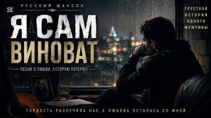 Я Сам Виноват 💔 | Душевный Шансон о Потерянной Любви | Грустная Песня До Слёз