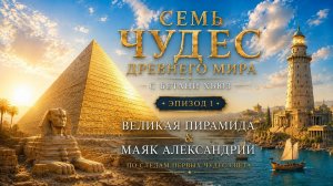 7 чудес древнего мира с Беттани Хьюз. Эпизод 1. Великая пирамида и Александрийский маяк