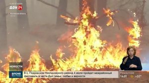 Штормовое предупреждение из-за жары объявили в Ростовской области