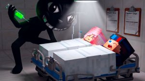 💉ЗРЯ МЫ ОСТАЛИСЬ В АНОМАЛЬНОМ ГОСПИТАЛЕ НОЧЬЮ В МАЙНКРАФТ! ШЕДИ MINECRAFT