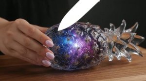 ИИ АСМР: ASMR: Разрезаем хрустящие кристаллы Galaxy Crystal 🫧 для расслабления и сна