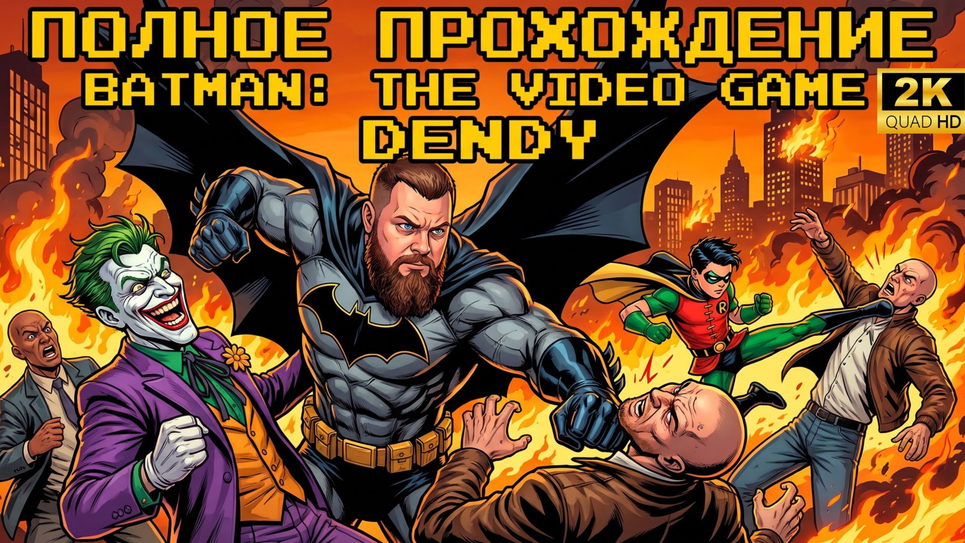 Batman: The Video Game►Dendy►Ретро Марафон►Прохожу впервые►Retro Games►Полное прохождение #2 смотреть онлайн