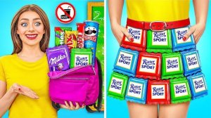 Как Пронести Сладости в Класс _ Война Пранков от Jelly DO Challenge