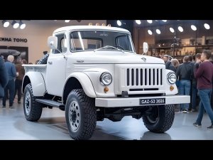 Обзор ГАЗ-53 2026 — Легендарный грузовик возвращается | Дизайн, салон, характеристики и цена