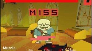 (YABTS) Undertale 3D битва с сансом