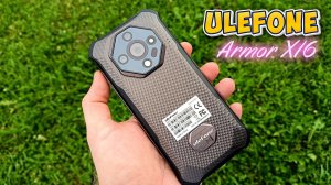 Ulefone Armor X16 защищённый смартфон с IP68/IP69K и мощным аккумулятором