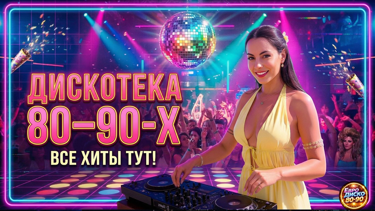 Дискотека 80–90-х — Ночная Любовь (Euro Disco Remix 2026) смотреть онлайн