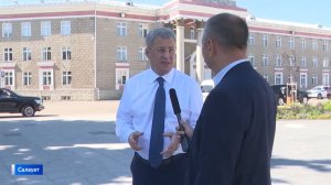 Радий Хәбиров Салауат ҡалаһында булды