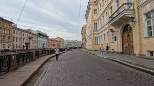 Прогулка по набережной реки Мойка Санкт-Петербург