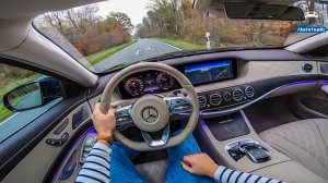 MERCEDES S450 Lang POV DRIVE  [без комментариев]