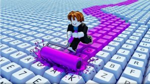 ROBLOX: продолжаем раскрашивать клавиши плейс!