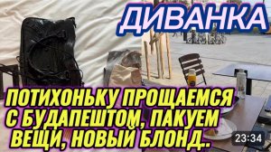 САМВЕЛ АДАМЯН, МИСС ВОНГ, ПОТИХОНЬКУ ПРОЩАЕМСЯ С БУДАПЕШТОМ, ПАКУЕМ ВЕЩИ, ПРОТНОВЫЙ БЛОНД И СУМКУ..