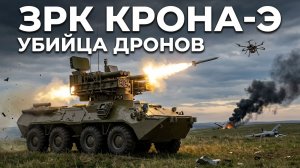 ЗРК КРОНА-Э: ОРУЖИЕ, КОТОРОЕ ОСТАНОВИТ АРМАДУ ДРОНОВ